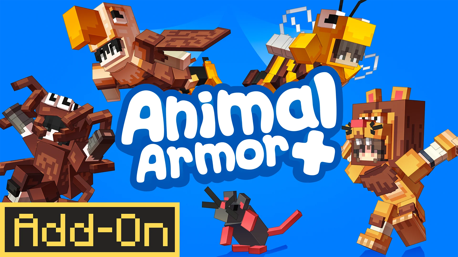 Animal Armor+ — Ovout's add-on, live on the official Minecraft Marketplace